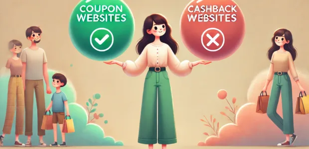 coupons vs cashback websites